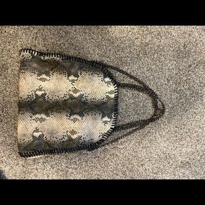 Snakeskin purse